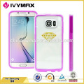 Factory directly mobile phone case for samsung galaxy s6 clear pc covers
